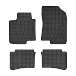 floor mats (set, rubber, 4pcs., black) hyundai i20 active 09.15- liftback
